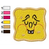 SpongeBob Sad Embroidery Design
